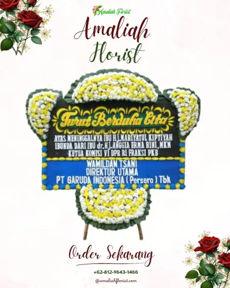 Papan Bunga Duka Banjarmasin Tengah